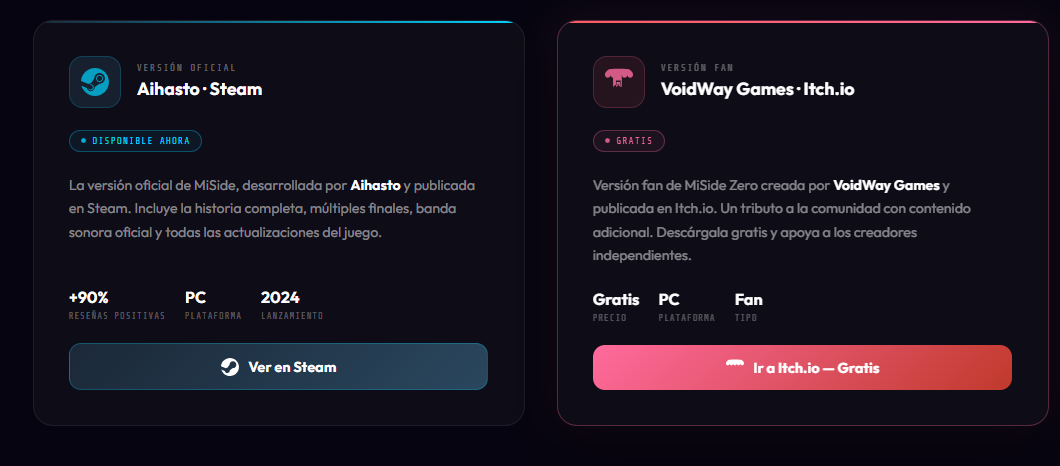 El cartucho que sale — el sitio liberado con la v2.0